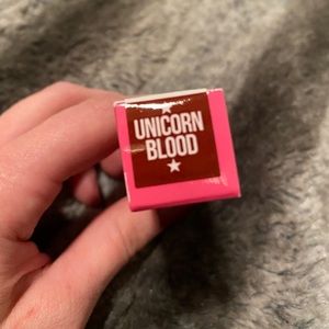JSC velour liquid lip in Unicorn Blood
